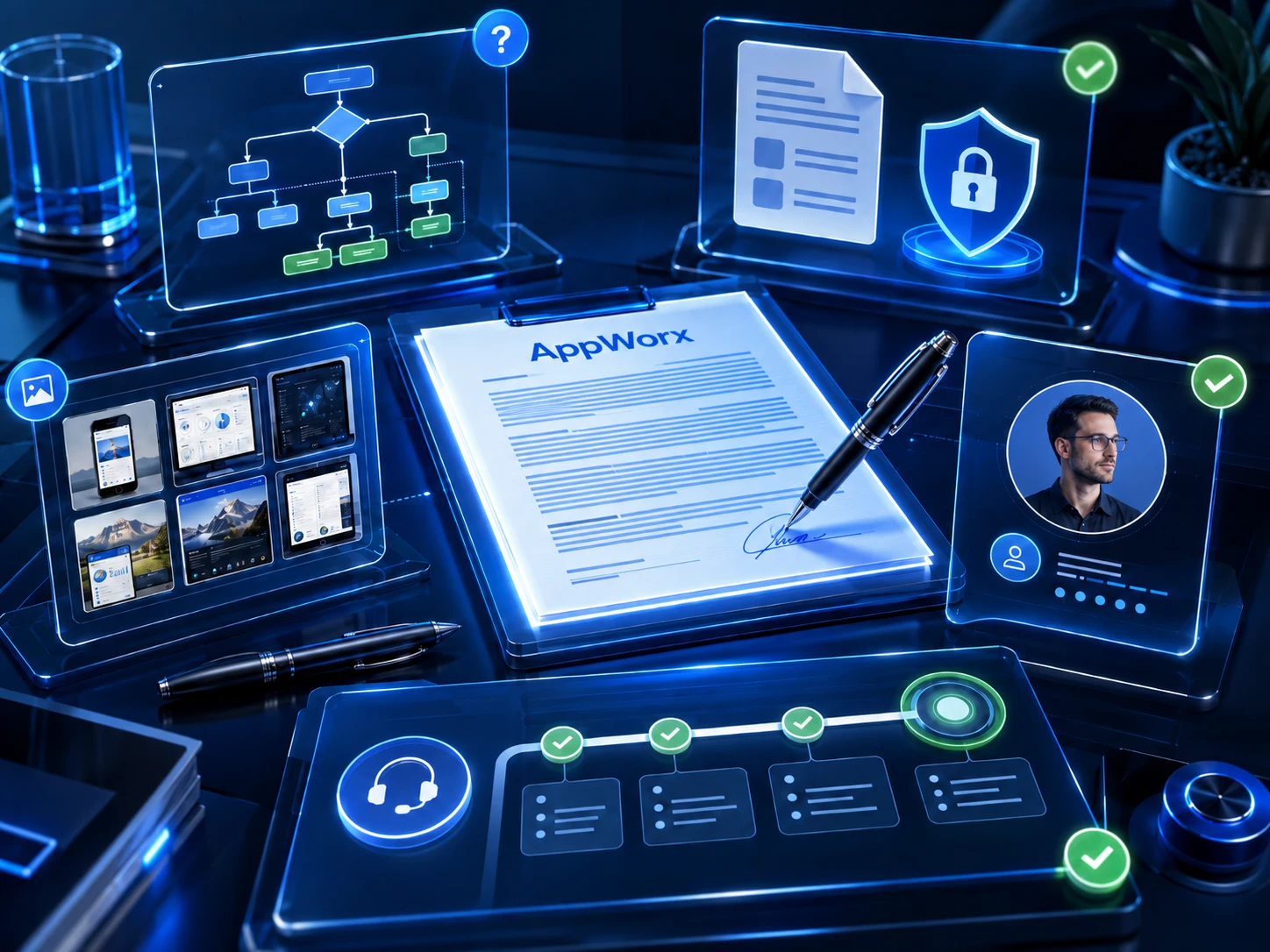 Sign a contract with AppWorx